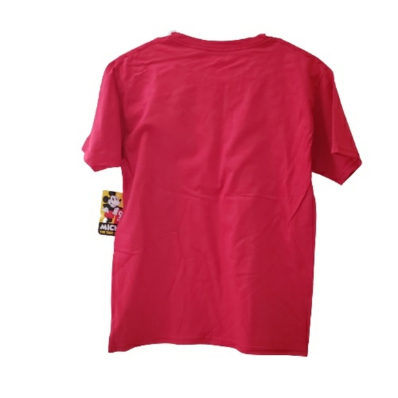 ⚡3/$20 DISNEY Florida Mickey Friends Red T-Shirt NEW L - Picture 3 of 3